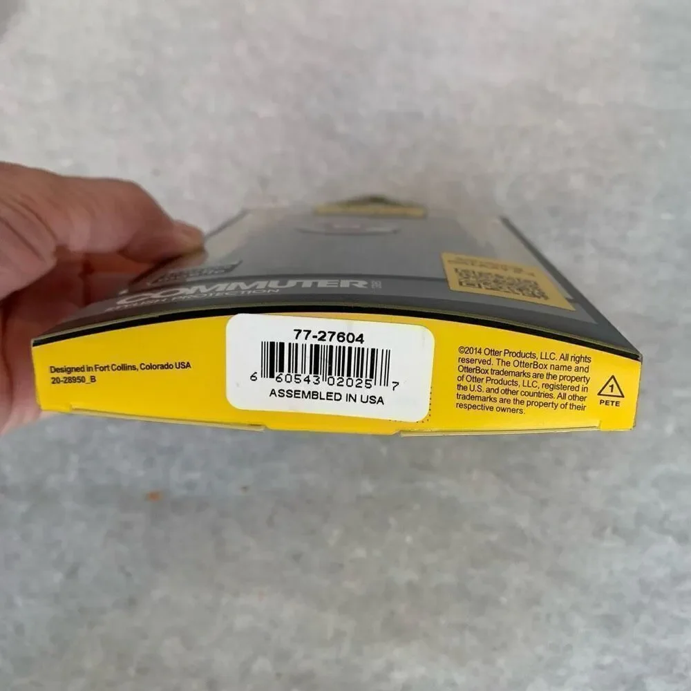 Otter Box Commuter Series Black Protective Hard Case Samsung Galaxy S4 Open Box